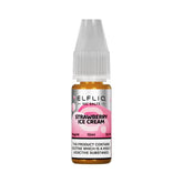 Strawberry Ice Cream ELFLIQ 10ml Nic Salt E Liquid